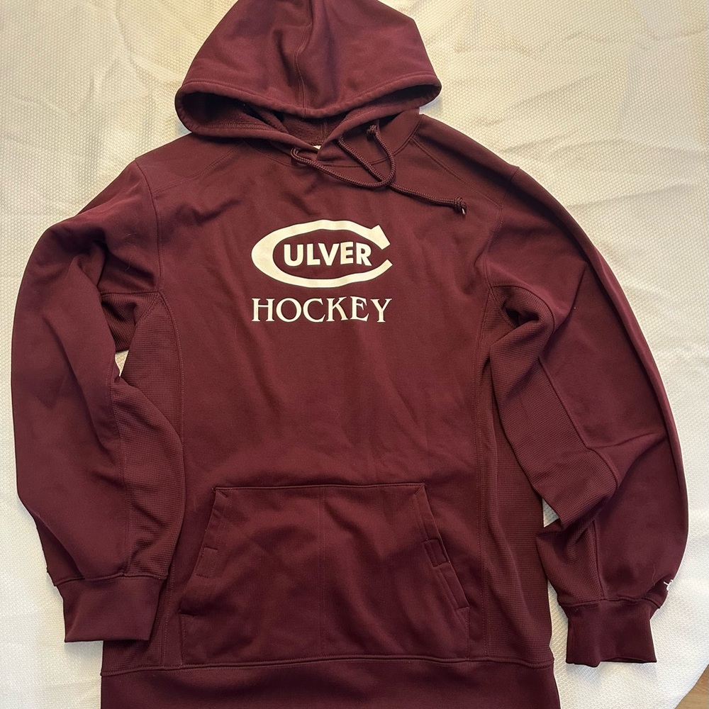 Culver Maroon Hockey Hoodie